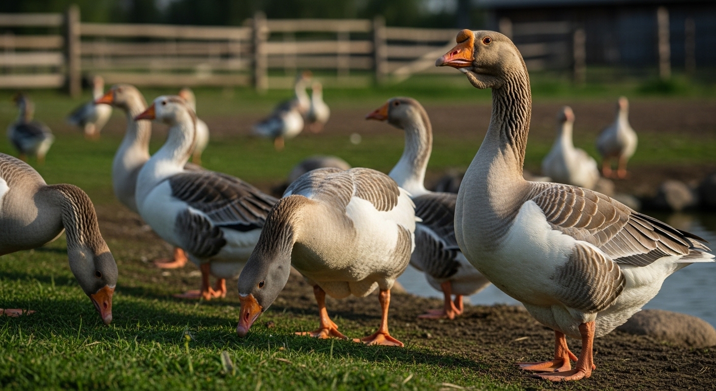 gesi cholmogory opis rasy warunki chowu i koszty z
