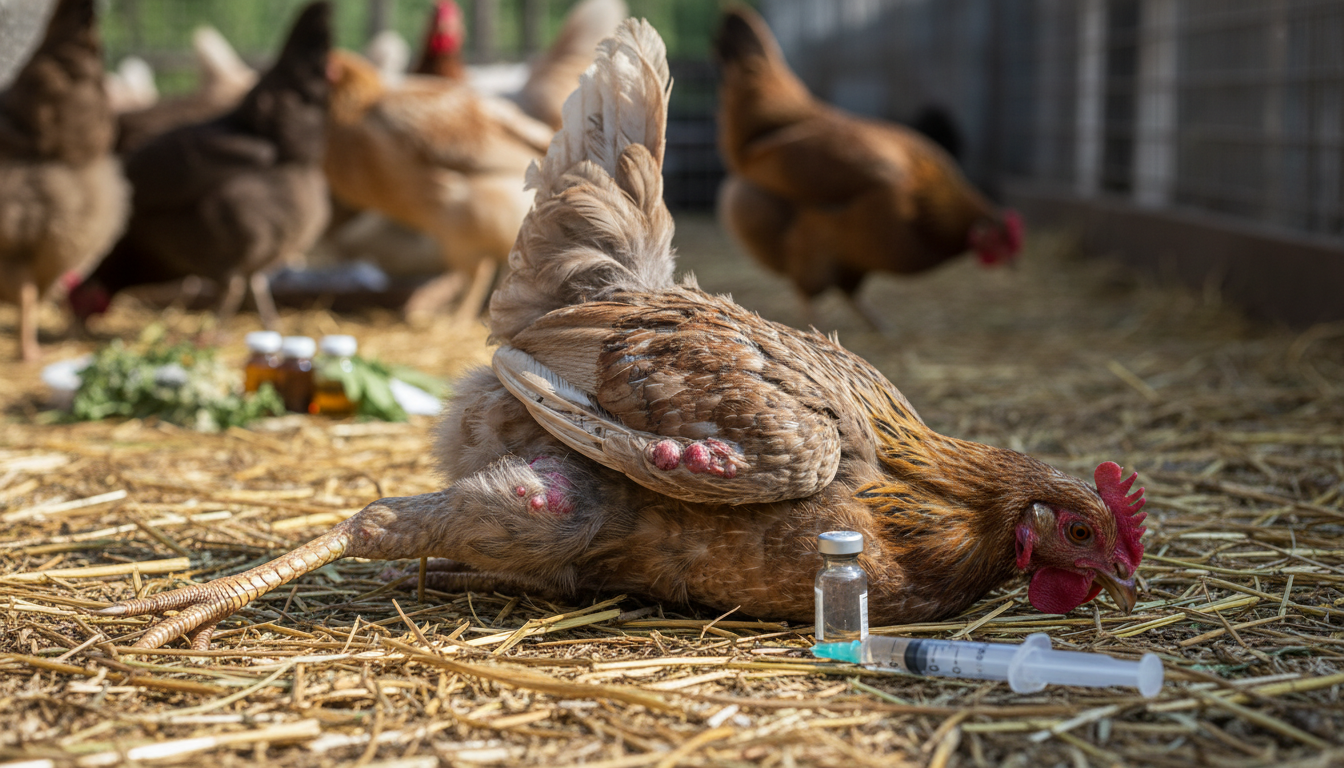 choroba mareka u kur leczenie objawy i przyczyny